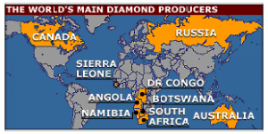Producteurs de diamants, photo 'diamondboycott'