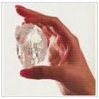 Le diamant Centenary de 273,85 carats a été découvert en 1986 en Afrique du Sud. 